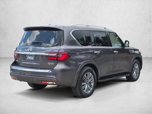 Anthracite Gray 2024 INFINITI QX80 Luxe