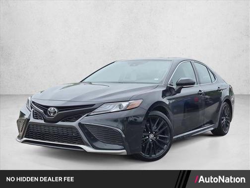 Midnight Black Metallic 2024 Toyota Camry XSE