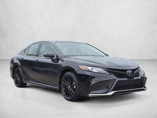 Midnight Black Metallic 2024 Toyota Camry XSE