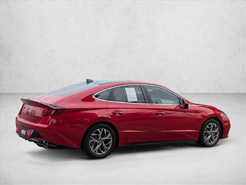 Calypso Red 2021 Hyundai SONATA SEL