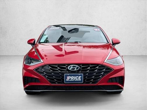 Calypso Red 2021 Hyundai SONATA SEL