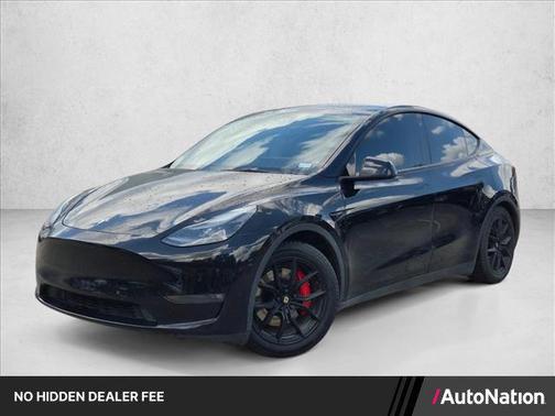 Solid Black 2022 Tesla Model Y Performance Dual Motor All-Wheel Drive