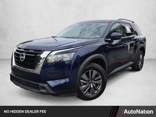 Deep Ocean Blue Pearl 2025 Nissan Pathfinder SV FWD