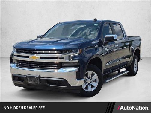 Northsky Blue Metallic 2021 Chevrolet Silverado 1500 LT