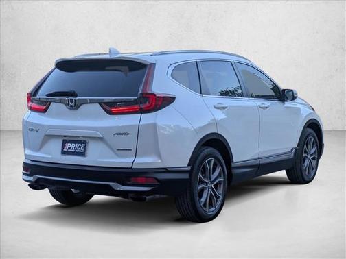Platinum White Pearl 2022 Honda CR-V AWD Touring