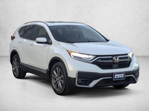 Platinum White Pearl 2022 Honda CR-V AWD Touring