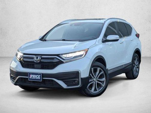 Platinum White Pearl 2022 Honda CR-V AWD Touring