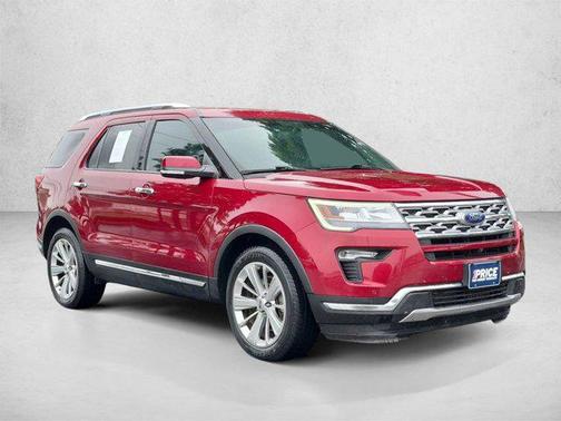 Ruby Red Metallic Tinted Clearcoat 2019 Ford Explorer Limited