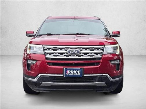 Ruby Red Metallic Tinted Clearcoat 2019 Ford Explorer Limited