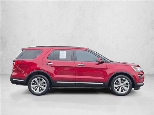 Ruby Red Metallic Tinted Clearcoat 2019 Ford Explorer Limited