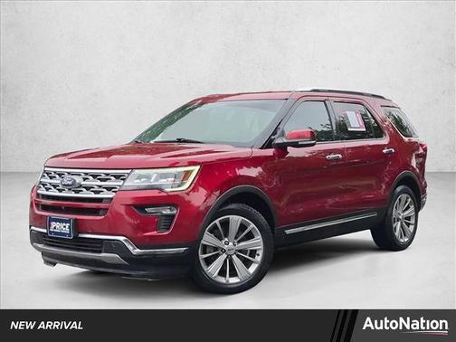 Ruby Red Metallic Tinted Clearcoat 2019 Ford Explorer Limited