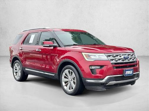 Ruby Red Metallic Tinted Clearcoat 2019 Ford Explorer Limited