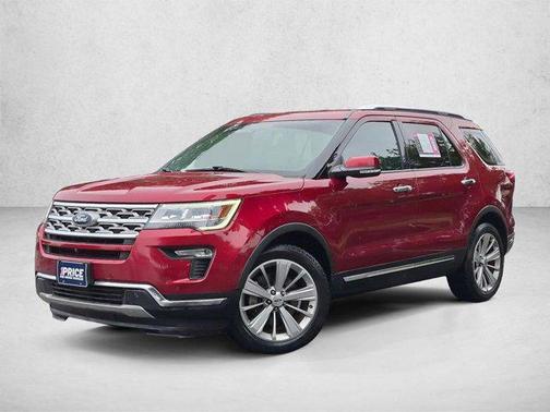 Ruby Red Metallic Tinted Clearcoat 2019 Ford Explorer Limited