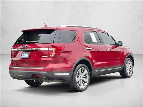 Ruby Red Metallic Tinted Clearcoat 2019 Ford Explorer Limited