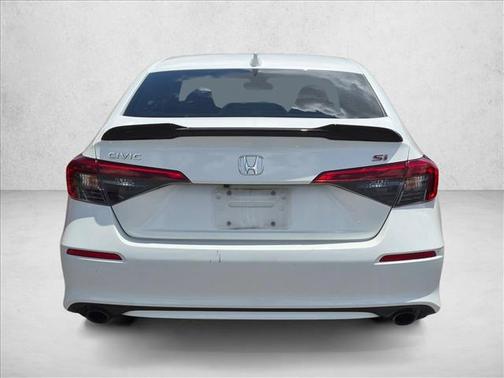 Platinum White Pearl 2024 Honda Civic Si Base