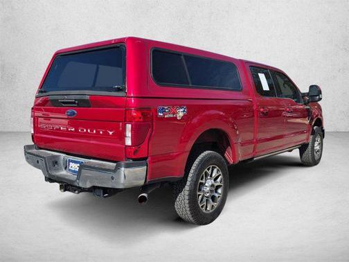 Rapid Red Metallic Tinted Clearcoat 2021 Ford F-250 Lariat