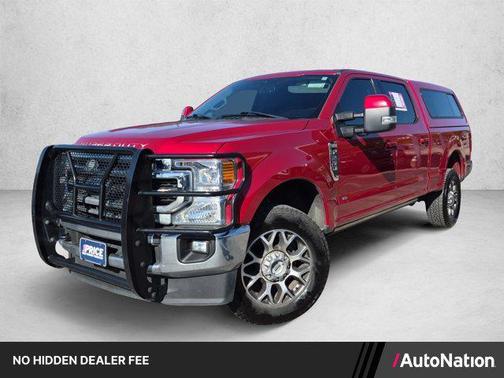 Rapid Red Metallic Tinted Clearcoat 2021 Ford F-250 Lariat