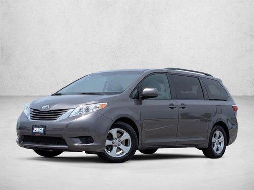 Predawn Gray Mica 2017 Toyota Sienna LE