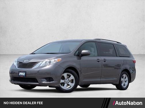 Predawn Gray Mica 2017 Toyota Sienna LE