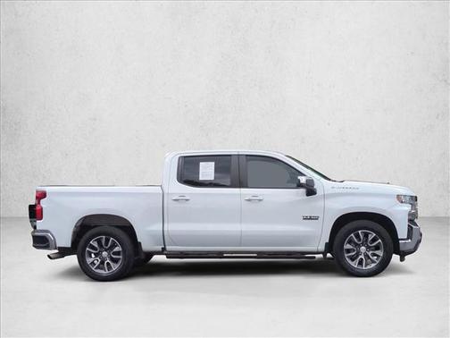 Summit White 2021 Chevrolet Silverado 1500 LT
