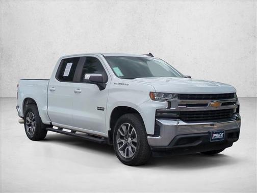 Summit White 2021 Chevrolet Silverado 1500 LT