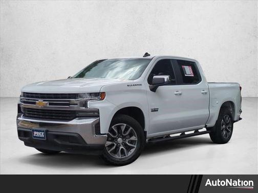 Summit White 2021 Chevrolet Silverado 1500 LT