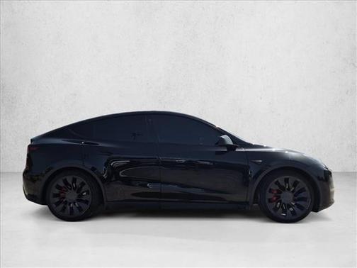 Solid Black 2022 Tesla Model Y Performance Dual Motor All-Wheel Drive