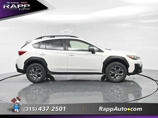 Crystal White Pearl 2023 Subaru Crosstrek Sport