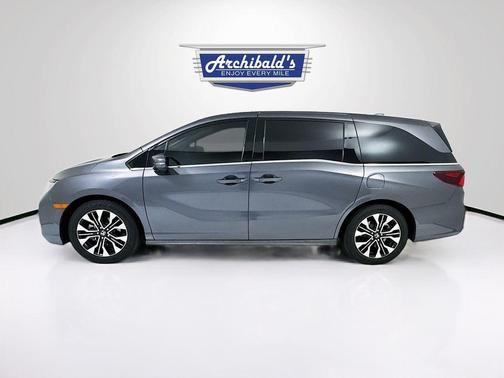 Modern Steel Metallic 2025 Honda Odyssey Elite