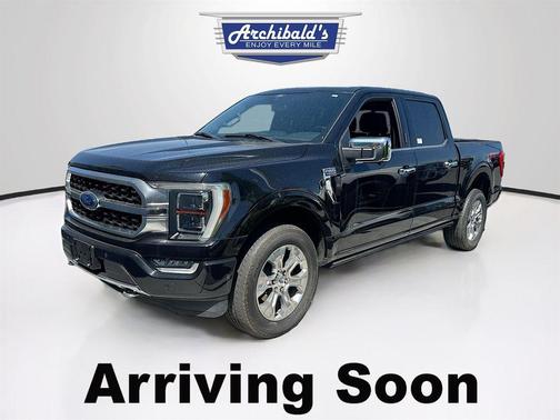 Agate Black Metallic 2021 Ford F-150 Platinum