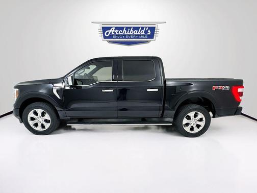 Agate Black Metallic 2021 Ford F-150 Platinum