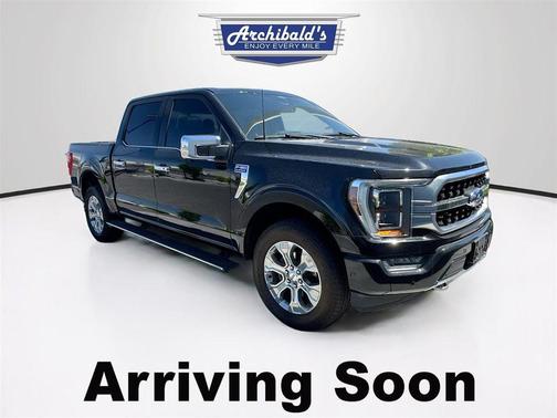 Agate Black Metallic 2021 Ford F-150 Platinum