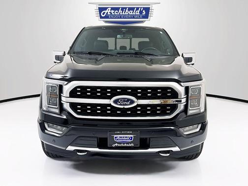 Agate Black Metallic 2021 Ford F-150 Platinum