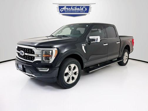 Agate Black Metallic 2021 Ford F-150 Platinum