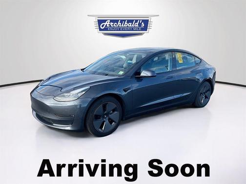 Midnight Silver Metallic 2021 Tesla Model 3 Long Range