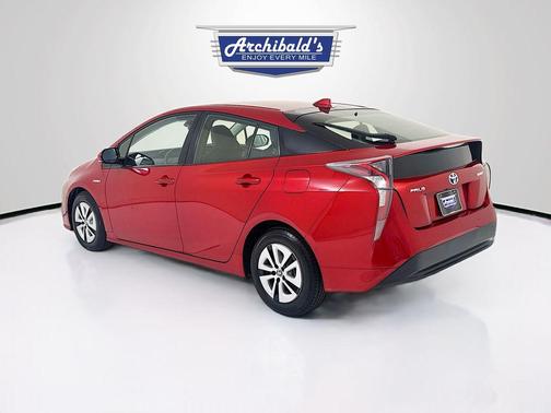 Red 2018 Toyota Prius Four