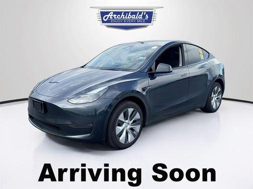 Stealth Gray 2024 Tesla Model Y Long Range Dual Motor All-Wheel Drive