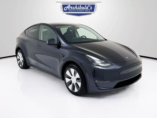 Stealth Gray 2024 Tesla Model Y Long Range Dual Motor All-Wheel Drive