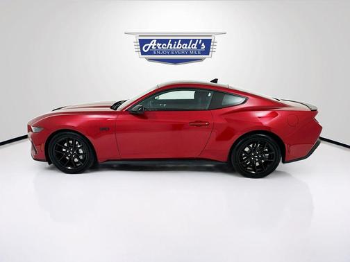 Rapid Red Metallic Tinted Clearcoat 2024 Ford Mustang GT