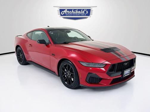 Rapid Red Metallic Tinted Clearcoat 2024 Ford Mustang GT