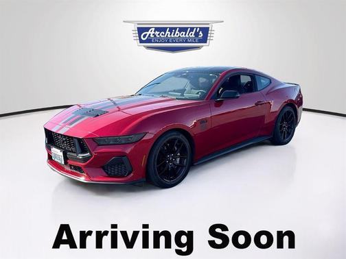 Rapid Red Metallic Tinted Clearcoat 2024 Ford Mustang GT