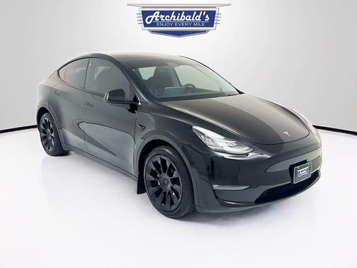 Solid Black 2021 Tesla Model Y Long Range Dual Motor All-Wheel Drive