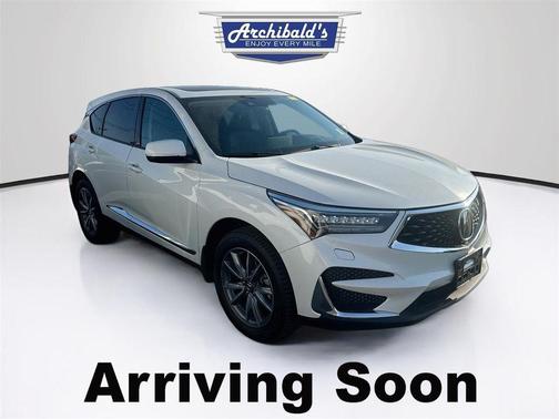 Platinum White Pearl 2020 Acura RDX Advance Package
