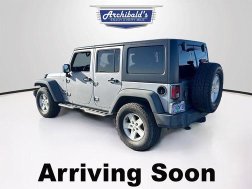 Billet Silver Metallic Clearcoat 2018 Jeep Wrangler JK Unlimited Sport