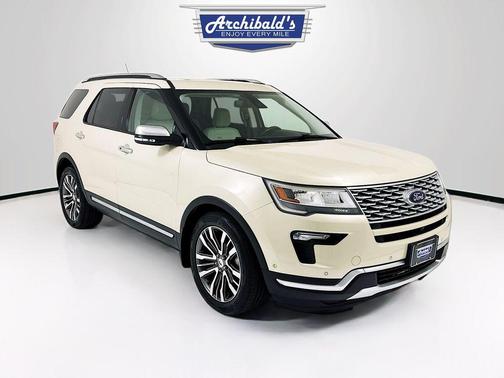 Platinum Dune Metallic Tri-Coat 2018 Ford Explorer Platinum