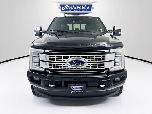 Agate Black Metallic 2019 Ford F-350 Platinum