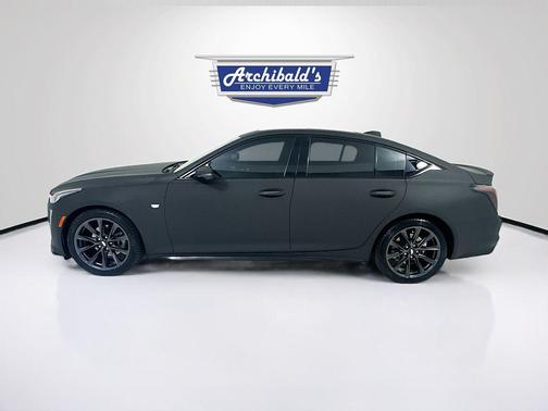 Satin Steel Metallic 2021 Cadillac CT5 Sport RWD