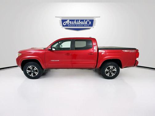 Barcelona Red Metallic 2018 Toyota Tacoma TRD Sport