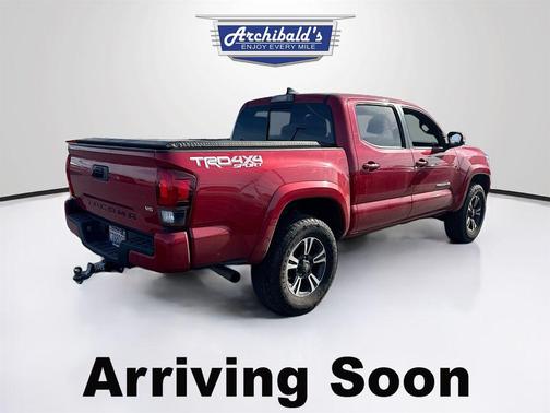 Barcelona Red Metallic 2018 Toyota Tacoma TRD Sport