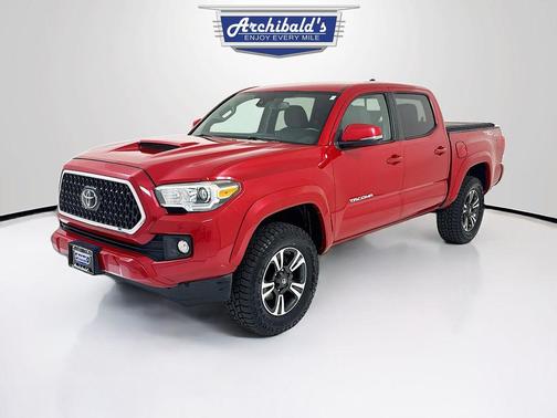 Barcelona Red Metallic 2018 Toyota Tacoma TRD Sport